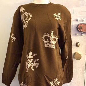 Vintage Loden Green Women’s Classiques Sweater - Size M